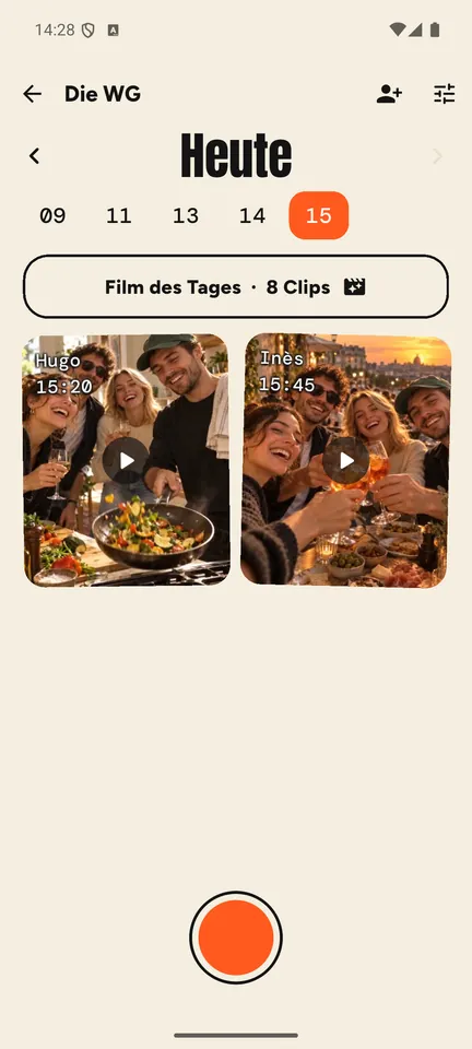 Jeder Moment hat seine Zeit