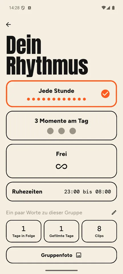 Ein Rhythmus, der zu eurer Gruppe passt