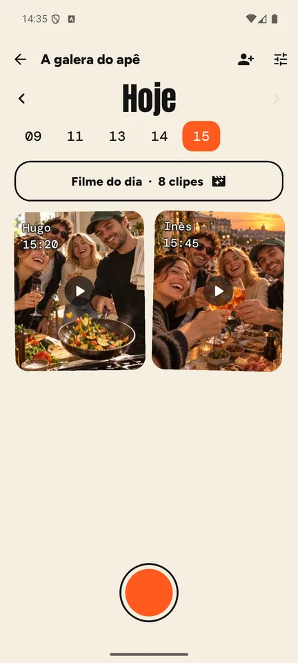 Cada momento tem a sua hora