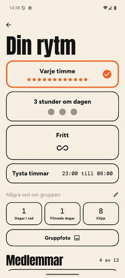 En rytm som passar er